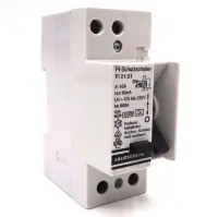 FI21.01 УЗО ABL SURSUM FI21.01, 16 A, 10 mA, 2-полюс.