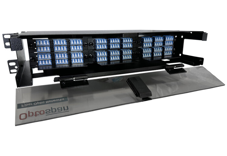 8425FIBEROPTIC FIBER OPTIC DISTRIBUTION UNIT (RACK MOUNT), 72 PORT Оптический распределительный блок (монтаж в стойку), 72 порта