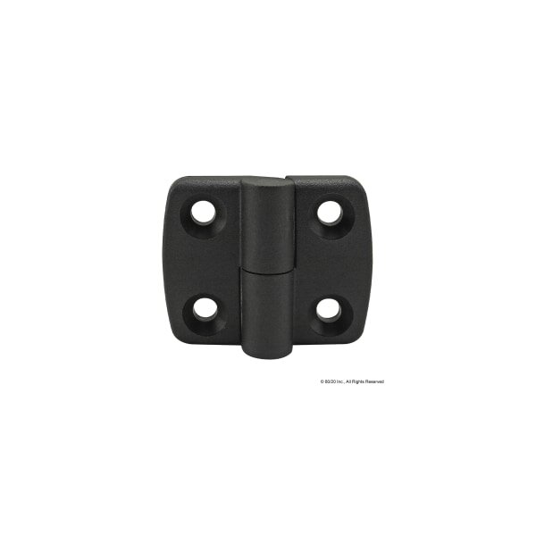 12132 LIFT-OFF HINGE RIGHT TAB8 NYLON BLK