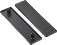 12290 END CAP 40X120 2PIN NYLON BLK 12290 Заглушка 40x120 2-контактная нейлон чёрная
