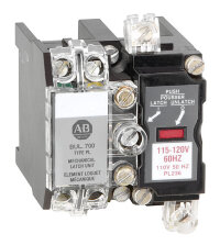 700-P200A24 700-P NEMA CONTROL RELAY, 2 N.O. CONTACTS, 10 AMP AC CONTACT RATING, 24V 60HZ 700-P200A24 реле управления NEMA, 2 N.O. контакта, 10 A, 24 V 60 Hz