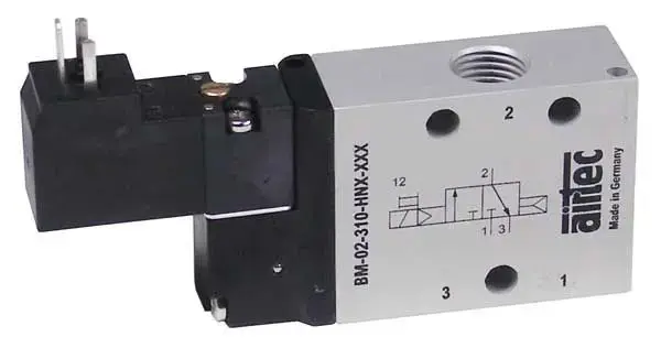 Электромагнитный клапан 2 x 3/2, G1/8 — BM-01-310/2-HN