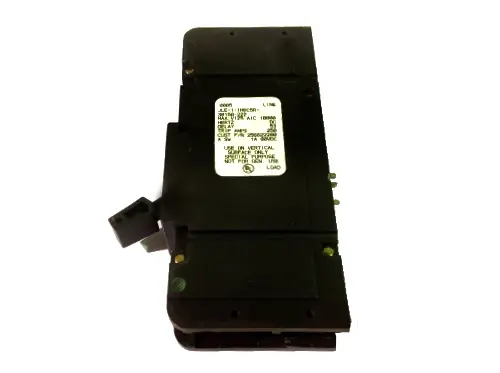 AIRPAX JLE-1-1REC5R-30150-222 Автоматический выключатель гидравлическо-магнитный (панельный, с рычагом) Автоматический выключатель гидравлическо-магнитный AIRPAX JLE-1-1REC5R-30150-222