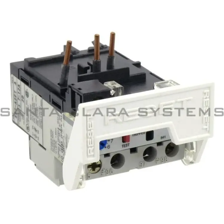 592P-A2FT SMP-1 твердотельное реле перегрузки, 3 фазы, 3.7-12 A, класс 20, ручной сброс