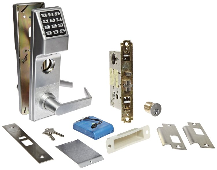 ALARM LOCK DL3500CRR26D — клавиатурный mortise-замок (правый, Satin Chrome)