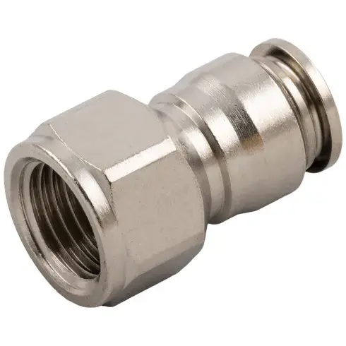 Фитинг цанговый прямой AIGNEP 5703000003, G1/4 (BSPP) × трубка Ø6 мм
