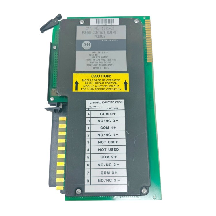 ALLEN BRADLEY 1771-OXC Модуль силовых выходов (Power contact output module) ALLEN BRADLEY 1771-OXC