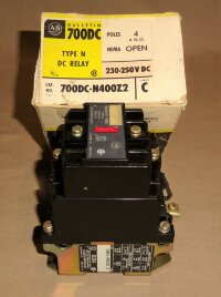 700DC-N400Z2 RELAY 10AMP 4POLE 230-250DC CONV 700DC-N400Z2 реле 10 A 4 полюса 230-250 V DC