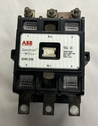 EHD220C-1L11 CONTACTOR 220AMP 3POLE 110/120V 50/60HZ COIL EHD220C-1L11