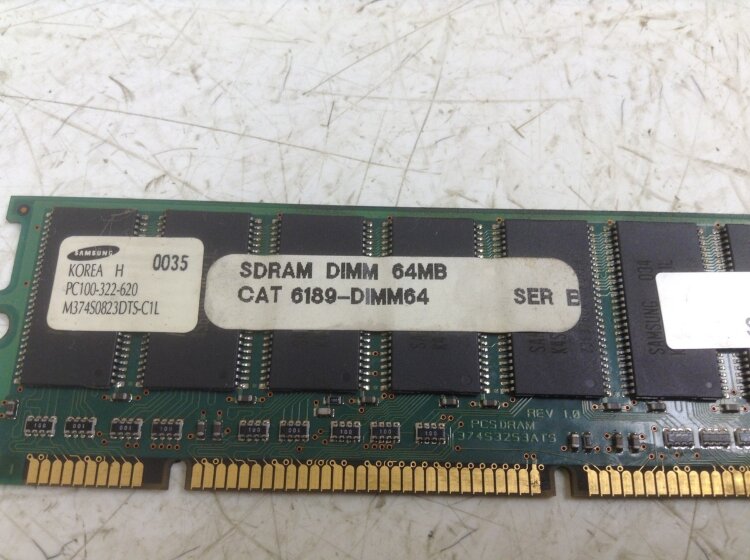 ALLEN BRADLEY 6189-DIMM64 — 64 MB SDRAM DIMM