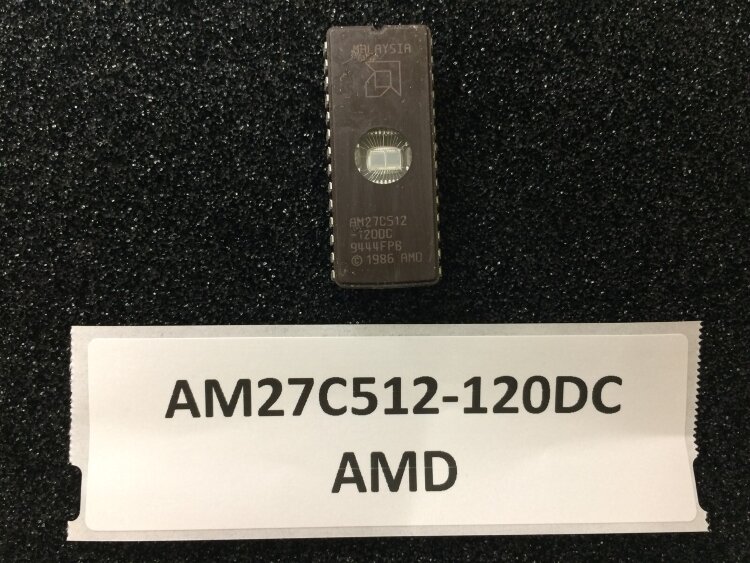 EPROM 512 Кбит, 28 выводов (AM27C512-120DC)