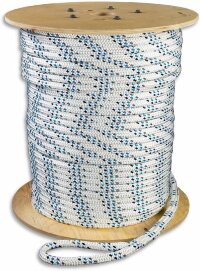 22632 DOUBLE BRAID POLYESTER PULLING ROPE - SPOOL (1200FT) 22632 канат полиэфирный двойного плетения — бобина (1200 ft)