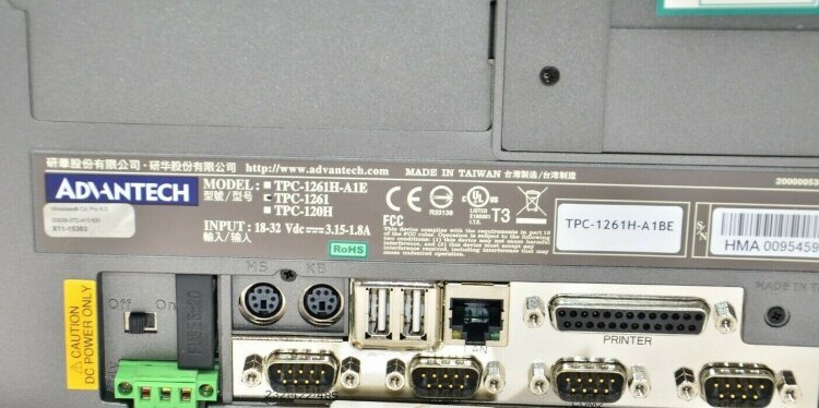 ADVANTECH TPC-1261H-A1BE
