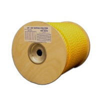 13150 STRAND TWISTED POLYPROPYLENE ROPE (MONOFILAMENT) - SPOOL (600FT) 13150 скрученная полипропиленовая верёвка (мононить) - катушка (600 футов)