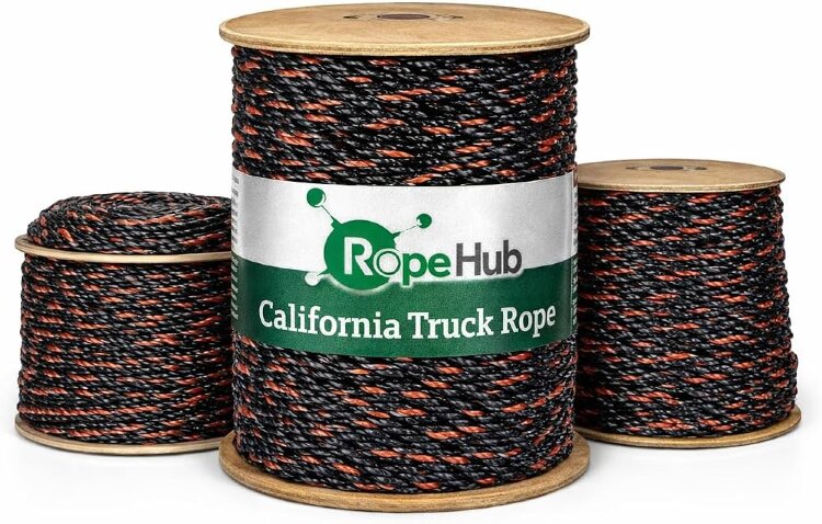 AAMSTRAND ROPES & TWINES 17400 CALIFORNIA TRUCK ROPE - SPOOL (600FT) грузовой канат 17400 CALIFORNIA грузовой канат - бобина (600 футов)