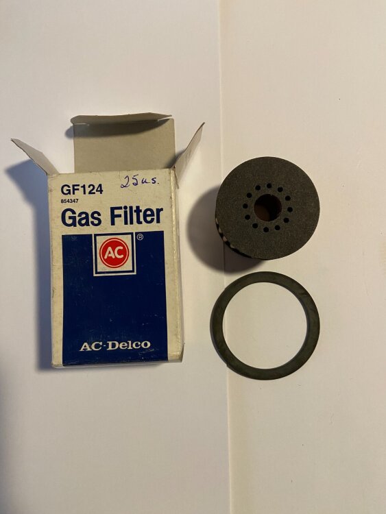 AC DELCO GF124 — топливный фильтр