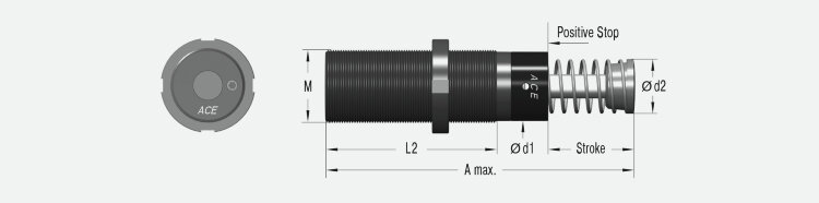Амортизатор ACEC MC4525-3