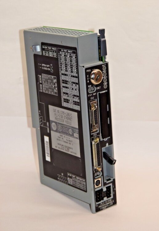 ALLEN BRADLEY 1785-L20E/C Ethernet процессорный модуль ALLEN BRADLEY 1785-L20E/C PLC-5/20 Ethernet процессорный модуль