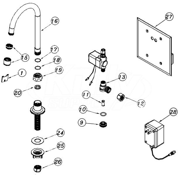 C01617996-002SP01 STANDARD PARTS ASSY