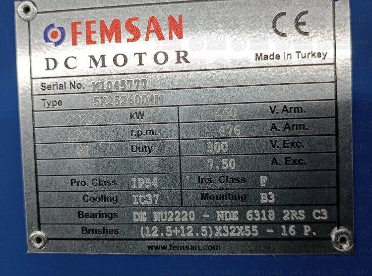 ACM 200 LB-6/HE — асинхронный электродвигатель, 22,0 кВт, 980 об/мин