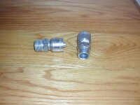 1AA12MP8 AEROQUIP 1AA12MP8 — прямой пресс‑фитинг -12 MP x -08 шланговый штырь