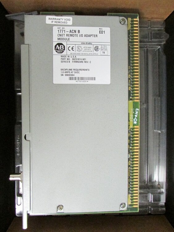 1771-ACN CONTROLNET 1.0 1.25, 1771 I/O ADAPTER