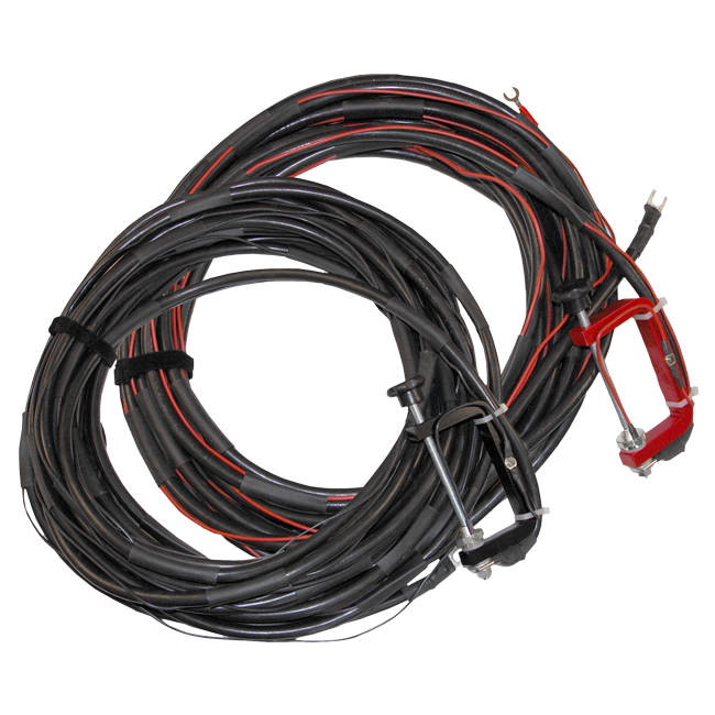 AEM 2129.87 — комплект из 2 кельвиновых проводов, 50 ft, цветные, с 3