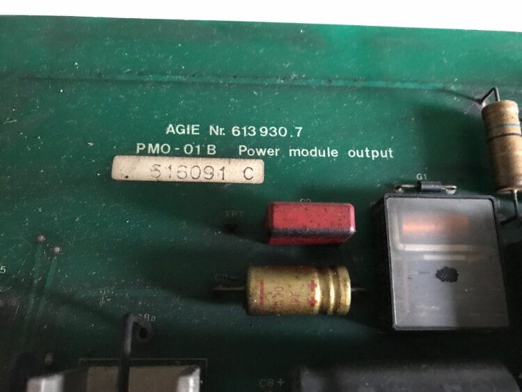 PMO-01B POWER — плата выхода питания AGIE USA