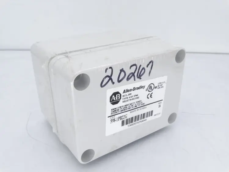 Корпус кнопки 598-1PB22G, 22.5 мм, 1 отв.