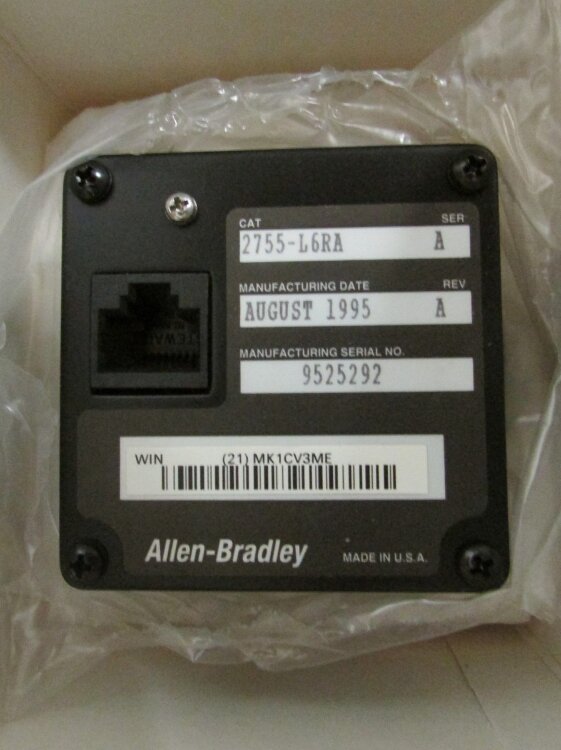 ALLEN BRADLEY 2755-L6RA головка сканера штрих-кодов