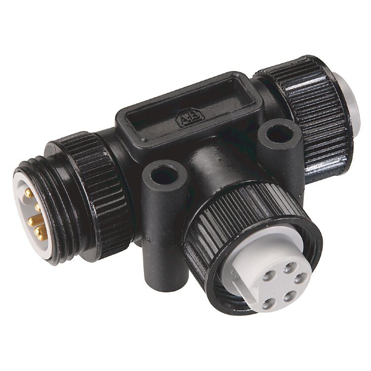 1485P-P8N5-M5 DEVICENET, DEVICENET MEDIA, DEVICEPORT, MINI MALE, QD TO MIN FEMALE,-QD, 8 PORT