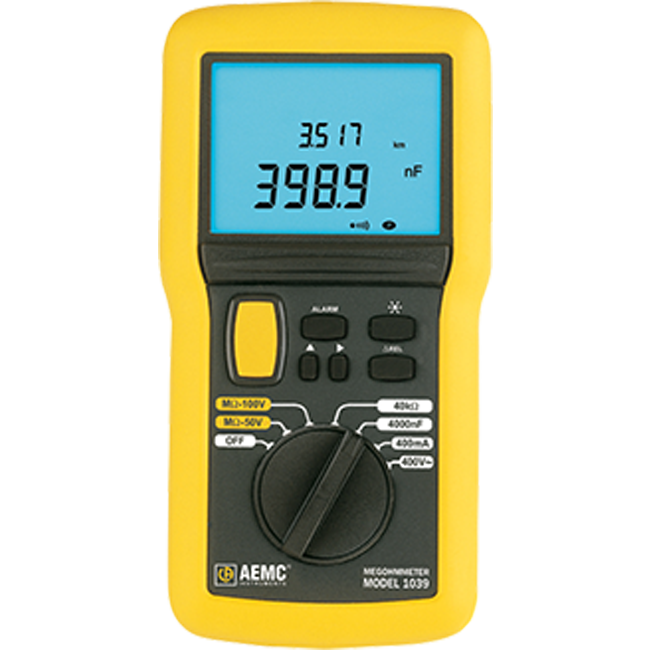AEMC INSTRUMENTS 1039 Мегоомметр (тестер изоляции) AEMC INSTRUMENTS 1039