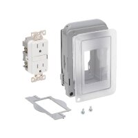 2715 WEATHERPROOF COVER, 1 GANG, GFI WEATHERPROOF COVER, FOR USE WITH GFI 2701 SERIES IN WET LOCATION 2715 WEATHERPROOF COVER, 1 GANG, GFI WEATHERPROOF COVER, FOR USE WITH GFI 2701 SERIES IN WET LOCATION