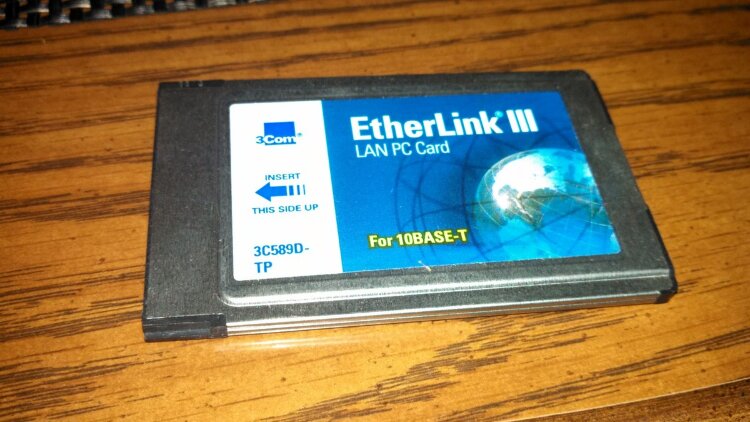3C589D-TP INTERFACE CARD PCMCIA ETHERNET 3COM 3C589D-TP INTERFACE CARD PCMCIA ETHERNET