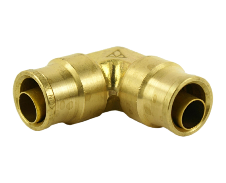 ALKON AQ65-DOT-4 — угловой соединитель 90° для трубки 1/4