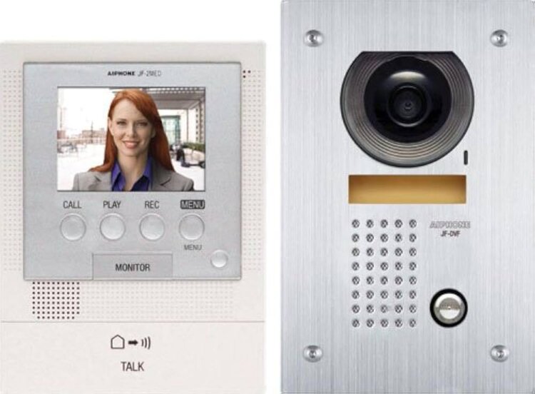 AIPHONE JFS-2AEDF hands-free цветной видеонабор (встраиваемый, вандалозащищённый)