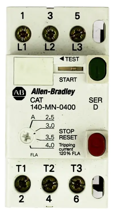 ALLEN BRADLEY 140-MN-0400 ручной пускатель Ручной пускатель ALLEN BRADLEY 140-MN-0400