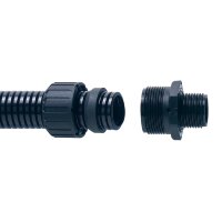 ASC42/M40/A/BL Прямой фитинг Adaptaseal ASC42/M40/A/BL, M40 x1.5, 42 мм, PA66, чёрный
