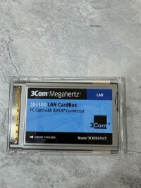 3CXFE575CT CARDBUS PC CARD W/XJACK 10/100LAN 100MBPS 3CXFE575CT CardBus PC Card с XJACK 10/100 LAN (100 Mbps)