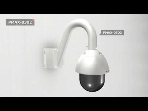 ACTI CORPORATION PMAX-0302 Гоуснек (кронштейн) для установки камеры, внутр./наруж. Кронштейн PMAX-0302 (гоуснек)