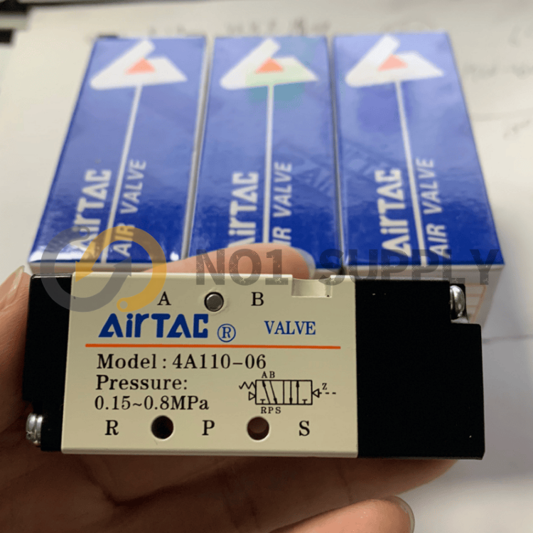 Пилотный пневмоклапан AirTAC 4A110-06 (5/2)