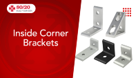 14061 2 HOLE INSIDE CORNER BRACKET 18X18 TAB6 DC ALUMINUM PLAIN Кронштейн внутренний угловой 2 отверстия 18x18 TAB6 литой алюминий, без покрытия