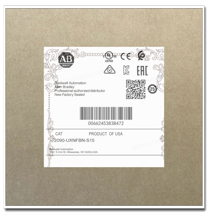 ALLEN BRADLEY 2090-UXNFBN-S15 Кабель обратной связи двигателя ALLEN BRADLEY 2090UXNFBNS15 — моторный кабель обратной связи, 15 м