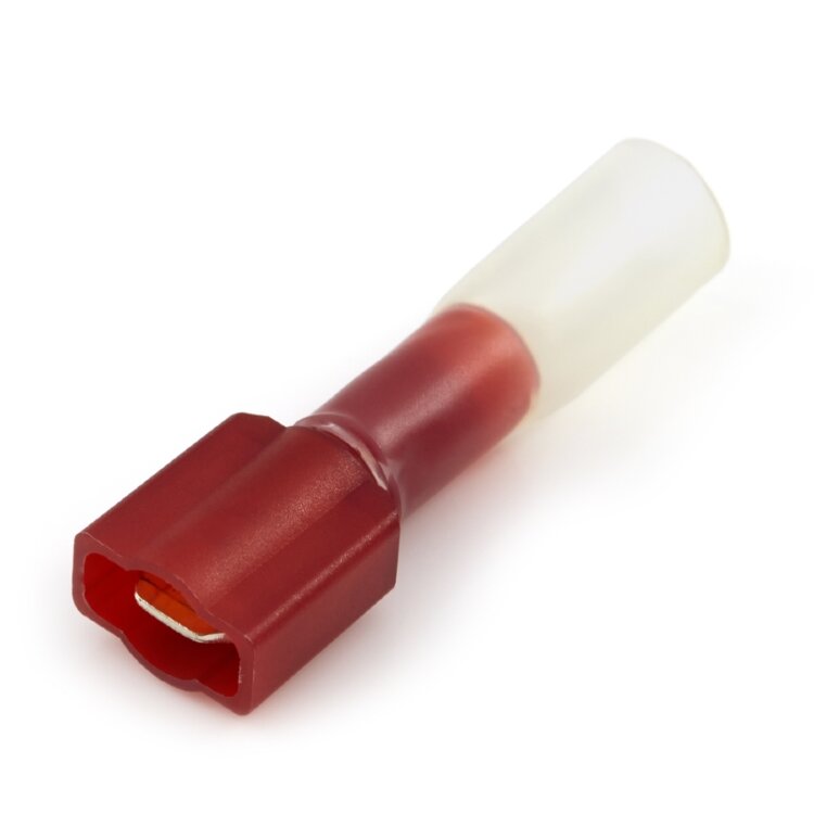 MNHU18-250DMIX (PRICE/EACH), 3M SCOTCHLOK MALE DISCONNECT HEATSHRINK NYLON INSULATED, 25/BOTTLE, MNHU18-250DMIX MNHU18-250DMIX