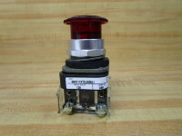 800T-FXTQ10RA1 ALLEN BRADLEY 800T-FXTQ10RA1 — 30,5 мм подсвечиваемая грибковая кнопка, выталкивание/поворот, красная, лампа 120 В AC, 1 Н.О., 1 Н.З.