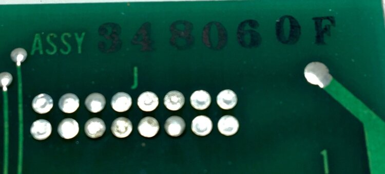 348060-F PC BOARD PRINT TIMING