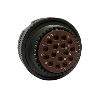 Разъем AERO ELECTRIC D38999/26WJ61SA — 61 контактов, штекер, MIL‑DTL‑38999