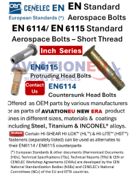 EN6115-14X54 Болт EN6115-14X54