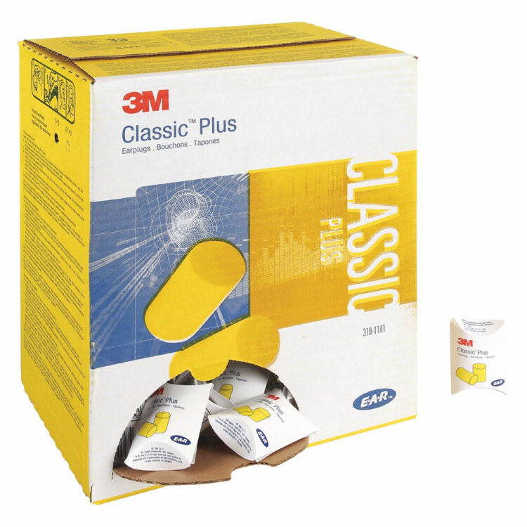 310-1101 (PRICE/CS OF 2000), 3M E-A-R CLASSIC PLUS EARPLUGS 310-1101, UNCORDED 310-1101 (PRICE/CS OF 2000), 3M E-A-R CLASSIC PLUS EARPLUGS 310-1101, UNCORDED
