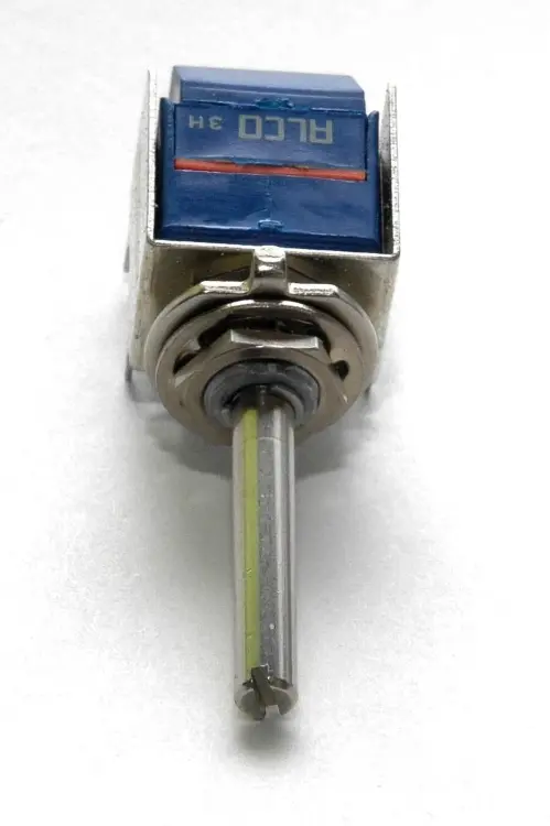 ALCOSWITCH 435123-1 поворотный переключатель (кодированный) Поворотный кодированный переключатель ALCOSWITCH 435123-1, 10 поз.